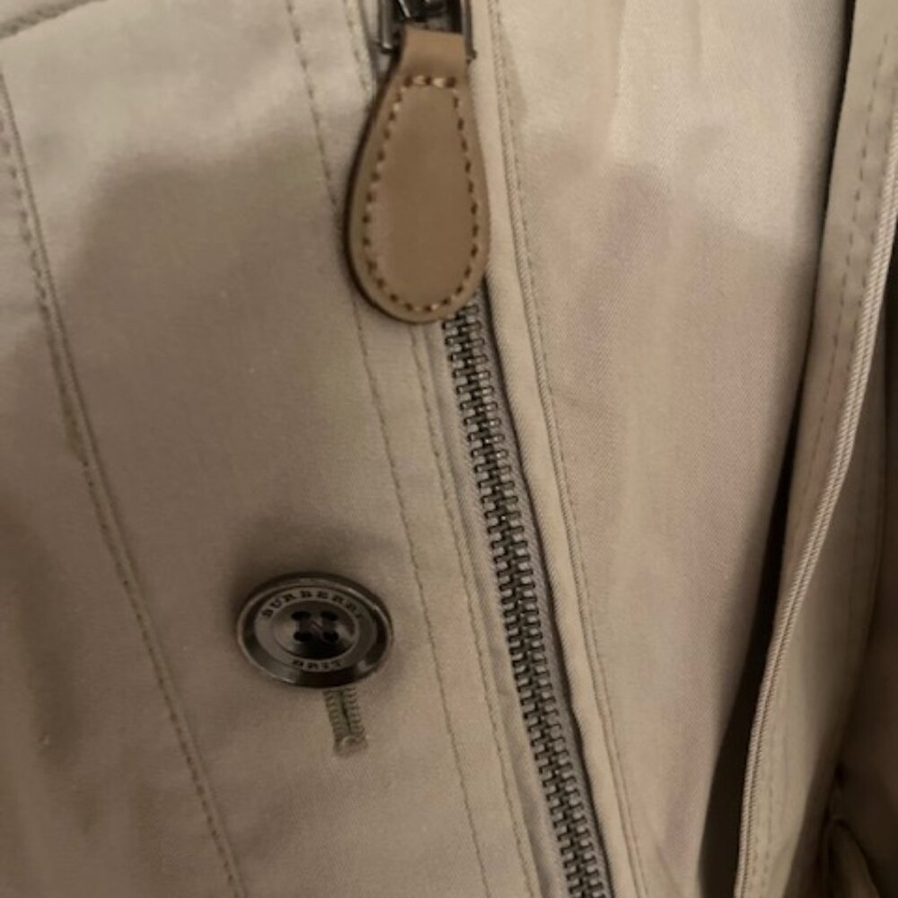 Burberry Brit Trench Coat Size 10 - Picture 8 of 11